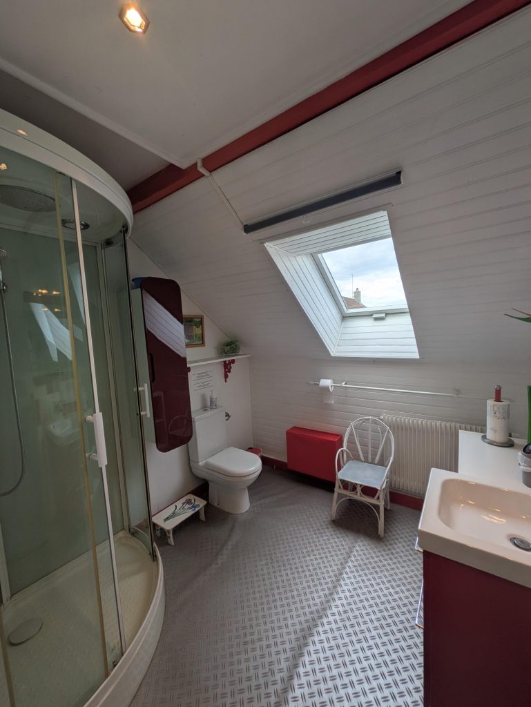 Photo de la salle de bain partagée